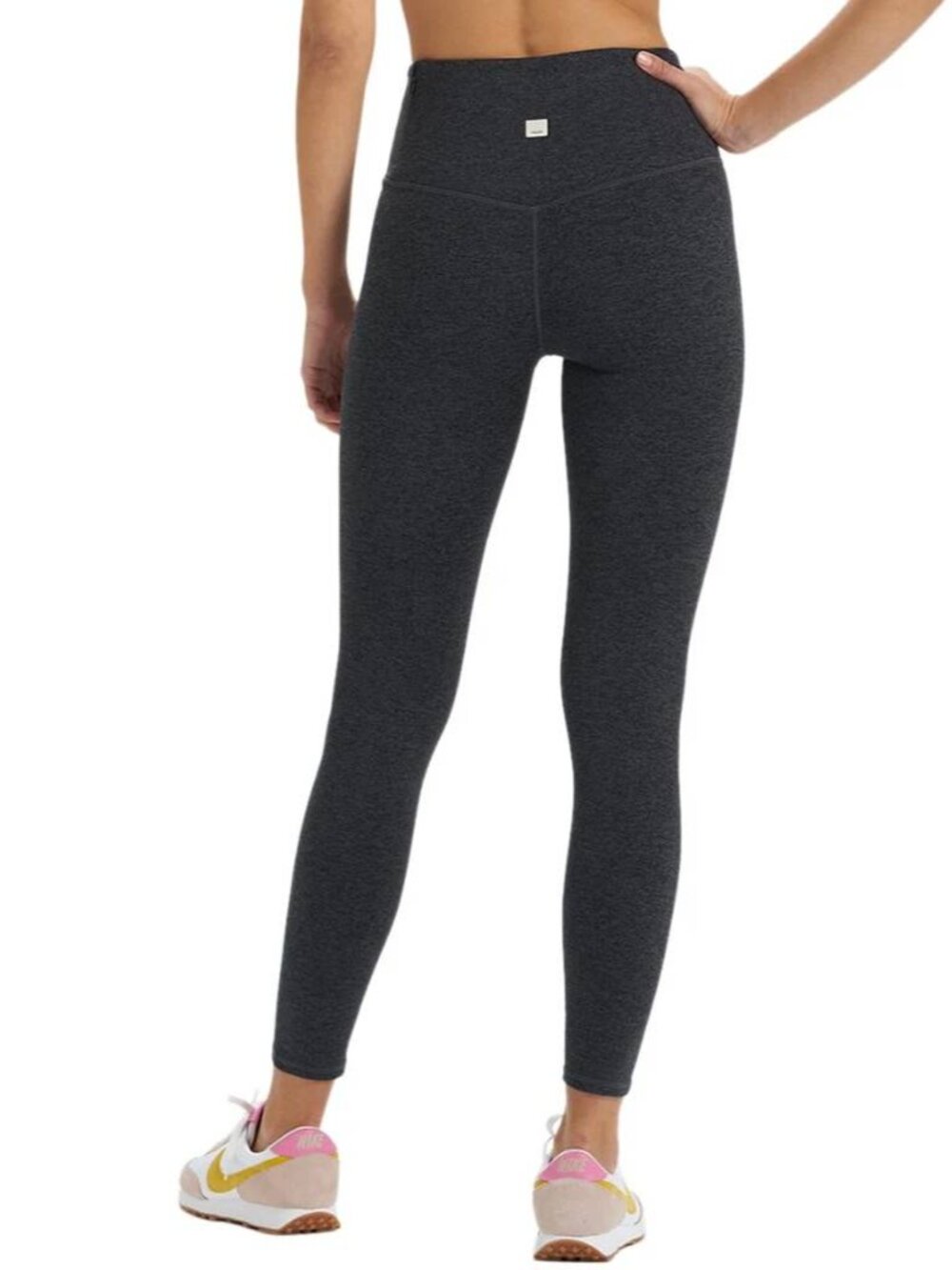 GENUINE Vuori Women's Washed Studio Performance High Rise Leggings Gray MEDIUM